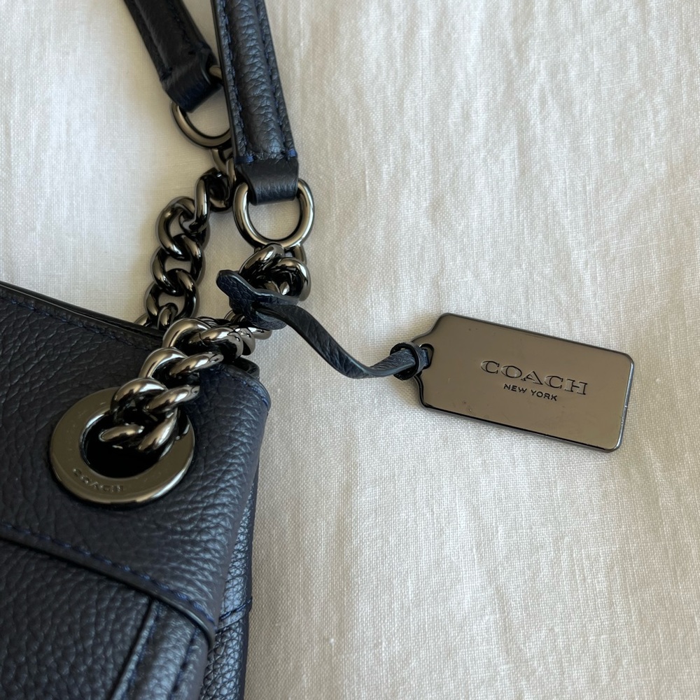 COACH Women's Turnlock Edie Leather Bag - Picture 7 of 10